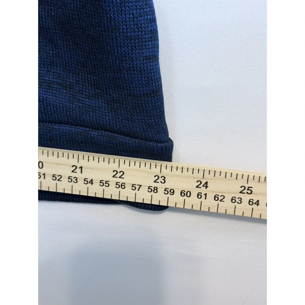 Coofandy Men's Size Large Blue Button Up Sweater/Sweatshirt